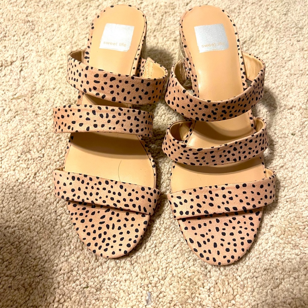 Sweet life heeled sandals